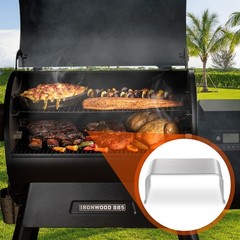 Stainless Steel Grill Heat Baffle Diffuser for Traeger Ironwood 650/885 Pro 5…