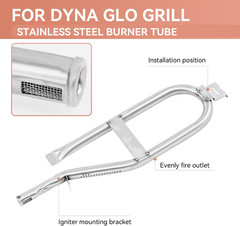 Grill Parts for Dyna-Glo 5 Burner DGH474CRP DGH483CRP DGH485CRP, Dyna-Glo 4 Burn