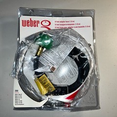 Weber 6-Foot Adapter Hose for Weber Q-Series, Gas Go Anywhere 3666