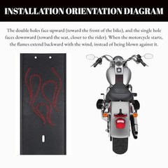 PU Leather Gas Tank Panel Bib for Harley Softail FLSTF 2000-2017 Dyna Black Red