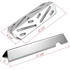 Grill Replacement Parts Flavorizer Bars Heat Deflector for Weber Genesis II G…