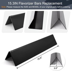 Grill Replacement Parts for Weber Spirit E210 Porcelain-Enameled Flavorizer Bars