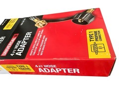 4-Foot Propane Tank Adapter Hose for Grills and Stoves