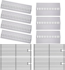 Grill Heat Plates and 9MM Grates – Perfect Replacement for Bull BBQ Enthusiasts