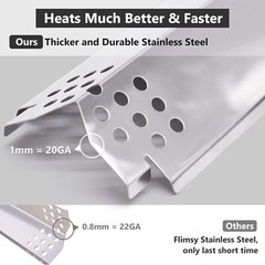 Grill Heat Plate Parts for Home Depot Nexgrill 720-0830H, 720-0888N, 720-0888