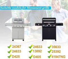 Outdoor Grills Grease Tray Replacement Parts for Monument 17842 24367 35633 2463