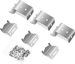 6pc Stainless Heat Plate Burner Hanger for Chargriller