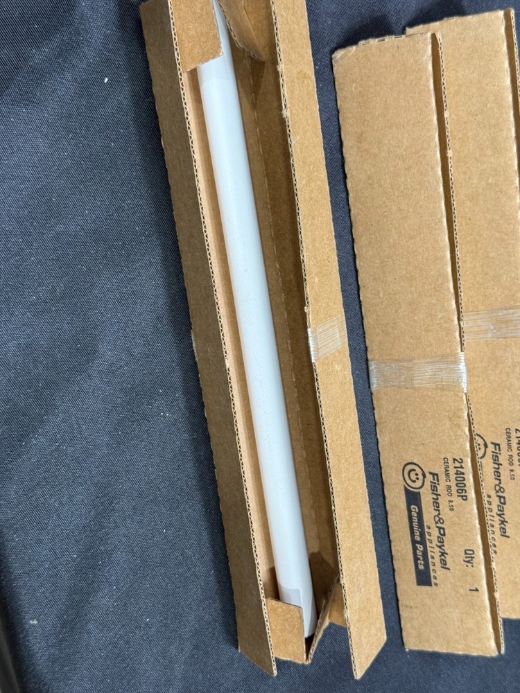 (1) Grill Part # 214006P – Ceramic Rod (9-1/2 Inch Rods) Fisher&Paykel Grill NIB
