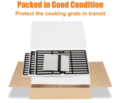 3-Pack 16 15/16″ Cast Iron BBQ Cooking Grids Replacement for Charbroil Gas Grill
