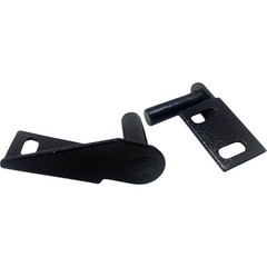 Traeger Black Powder Coated Lid Hinges (Left & Right): KIT0001