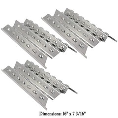 Replacement Parts for Perfect Flame Gas Grill SS Burner & Heat Plate Kit