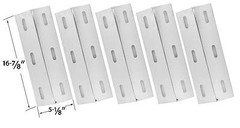 Ducane 30400043, 30558501,MERIDIAN,3040043, 3040042, DUCHP1 (5PK) SS Heat Shield