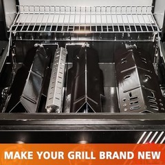 Grill Parts for Dyna glo DGH353CRP, DGF350CSP, DGH373CRP-D, DGF371CRP-D, Stainle