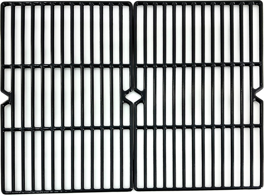 Parts DC107 19 1/4 Inch Set of 2 Porcelain Coated Cast Iron Cooking Grid (12 3/8