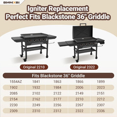 4 Outlet Electronic Grill Igniter with 4 pack Ignition Needles for Blackstone 36