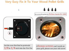 Replacements for Pit Boss Pellets Grill/Smoker Parts (2, Ignited Rod & Firebox)