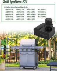 Fit for Charbroil Grill Ignitor Replacement Kit 4-Outlets Electronic Ignition Mo