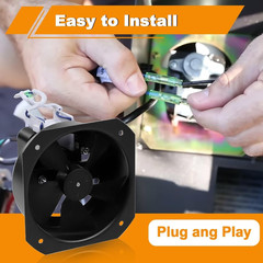 110V Combustion Fan Replacement Parts for Green Mountain Daniel Boone and Jim Bo