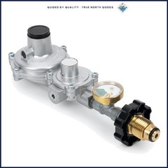Propane Regulator with 11″ W.C. Output Pressure for Outdoor Cooking Applications