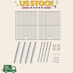 NEW Charbroil Grill Parts Kit Stainless Steel Grates Burners & Heat Plates