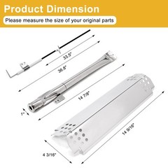 Grill Parts for Nexgrill 4 Burner 720-0830H 720-0783E 720-0830A Grill Burner …