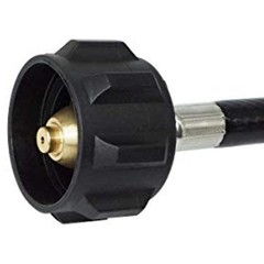 Adapter Hose for Propane 4FT Converts 1lb to 20lb Tanks for QCC1 Gas Grilling