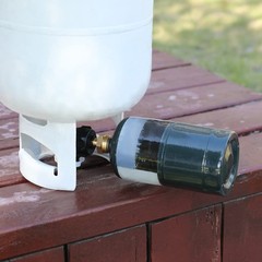 GASPRO Propane Refill Adapter, Fill 1 Pound Black