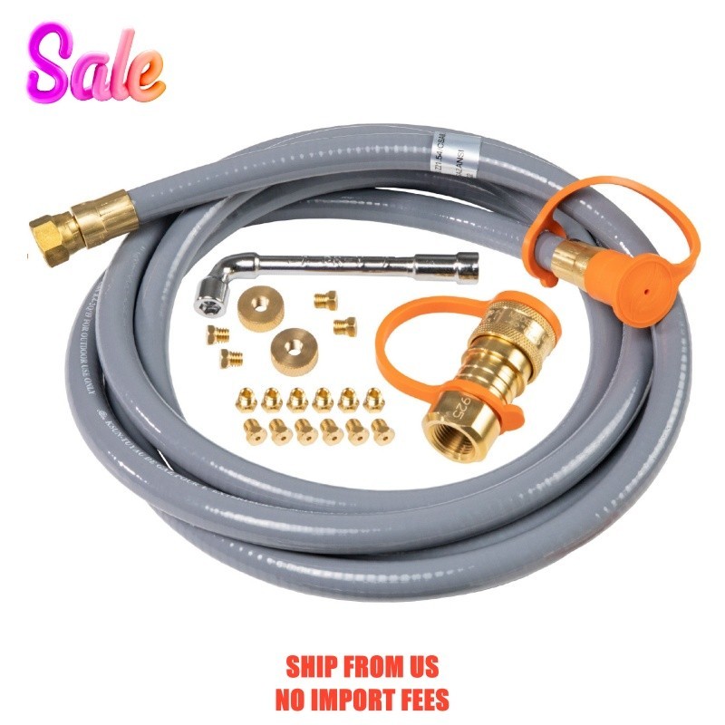 Blackstone Propane to Natural Gas Conversion Kit, 10ft Hose