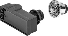 Universal 2 Male Outlet Push Button Igniter – Silver Spark Generator for Grills