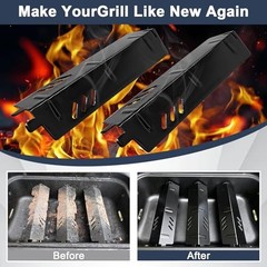 Grill Replacement Parts for Backyard BY13-101-001 Cooking Grate & Heat Plates