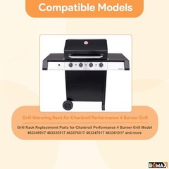22 7/10″ Grill Warming Rack for Charbroil Performance 4 Burner 22.7″ x 7.6″