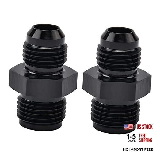 6AN Male to 5/8 x 18 Inverted Flare Thread Fitting AN6 to 5/8 x 18 Inverted