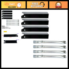 Replacement Parts Kit for Gas Barbecue Grill Burner & Heat Plate – Fits Pinehurs