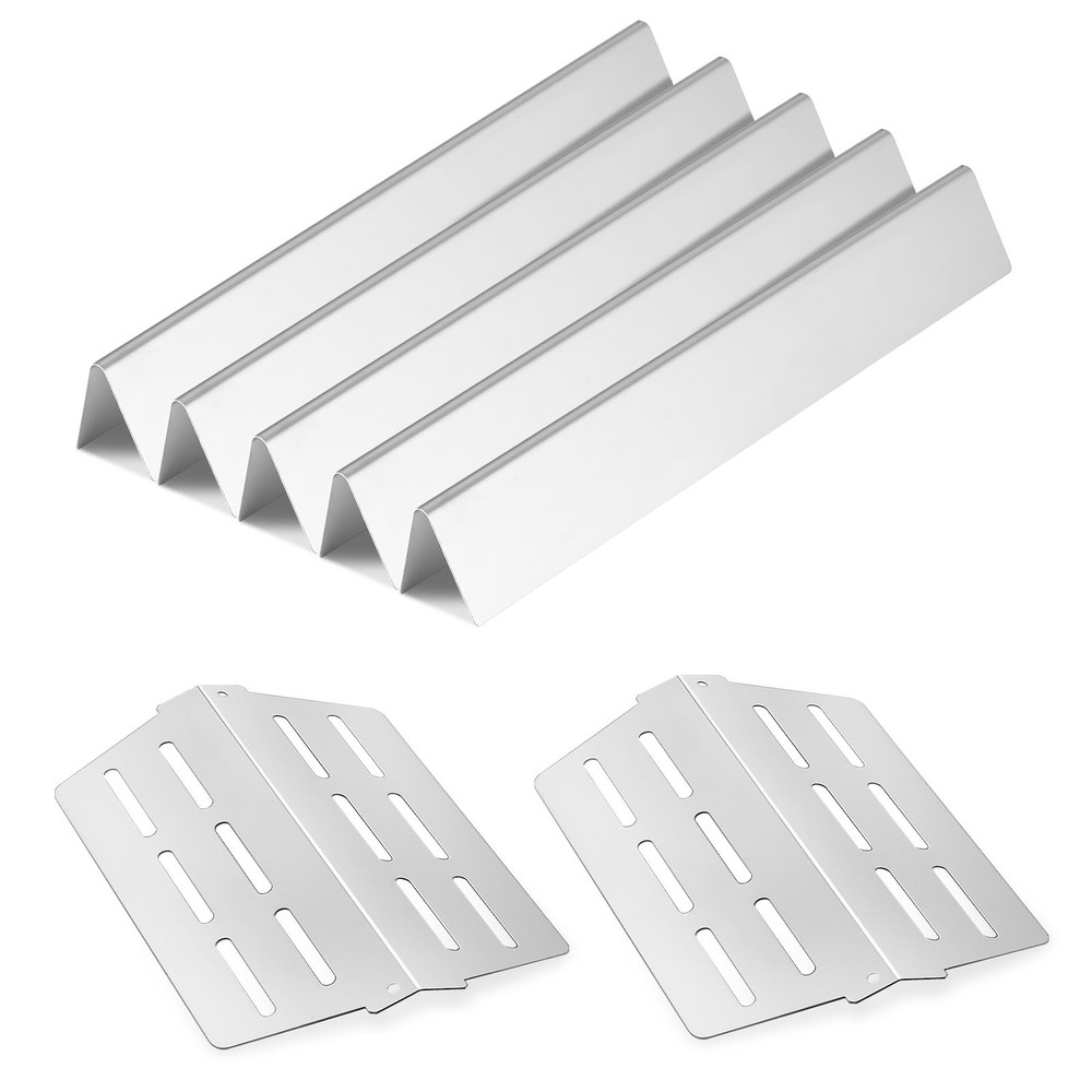VEVOR 17 in Flavorizer Bars Steel Grill Replacement Weber Genesis 300 Series