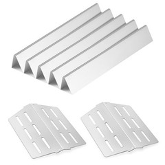 VEVOR 17 in Flavorizer Bars Steel Grill Replacement Weber Genesis 300 Series