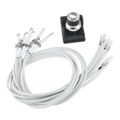 6 Outlet Grill Igniter Replacement with Long Wires for Brinkmann,Blackstone