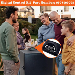 Digital Control Panel Kit, Top Controller Replacement Part 9907100008 for Master