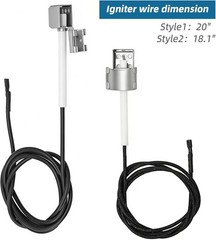 Grill Igniter Kit Replacement Parts – for Charbroil, Expert Grill, Dyna Glo, Ken