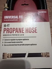 Universal Fit #5439163 10Ft. Propane Hose 3/8″ Connection NEW!
