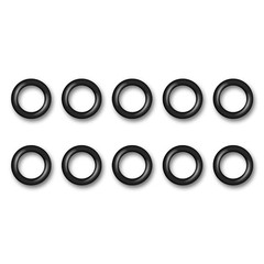 MENSI 10PCS Propane Natural Gasket O-Ring for Propane Tank Cylinder POL Adapter