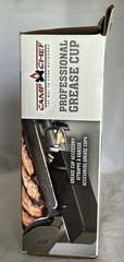 Camp SGCUP Chef Professional Steel Grease Cup 9 in. L X 2.5 in. W For Universal