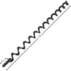 Pit Boss Auger Shaft 23″ For 1000 & 1100 Series, 1100PS1-9