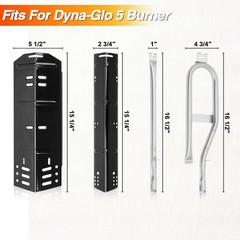 Grill Repair Kit Heat Tent Burner Replacement Fits Dyna-Glo 5 Burner Grill