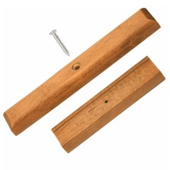 1 Set, Cherry Wood Replacement Handle FITS Weber Charcoal Grill