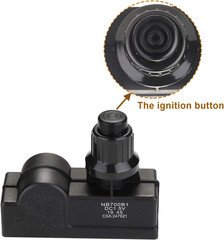 Fire Pit Grill Igniter Kit for Gas Burner System 2 Outlets Ground Wire