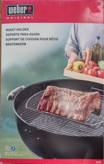 Weber Original Roast Holder Part #6407 new in box NIB BBQ