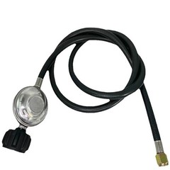 4ft Hose and Regulator Kit for BBQ Grills Fire Pits and Outdoor Adventures
