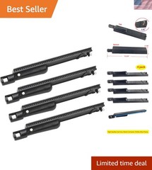 4-Pack Cast Iron Burners for BBQ Grills – Perfect Fit for Charbroil Models