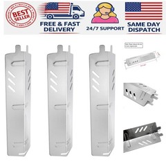 Efficient Stainless Steel Grill Shields for Enhanced Outdoor Cooking – 3 Pack