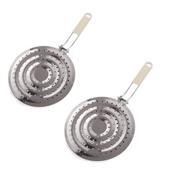 2 Pack Double Thickening Heat Diffuser Reducer Flame Guard Simmer Plate, Stai…